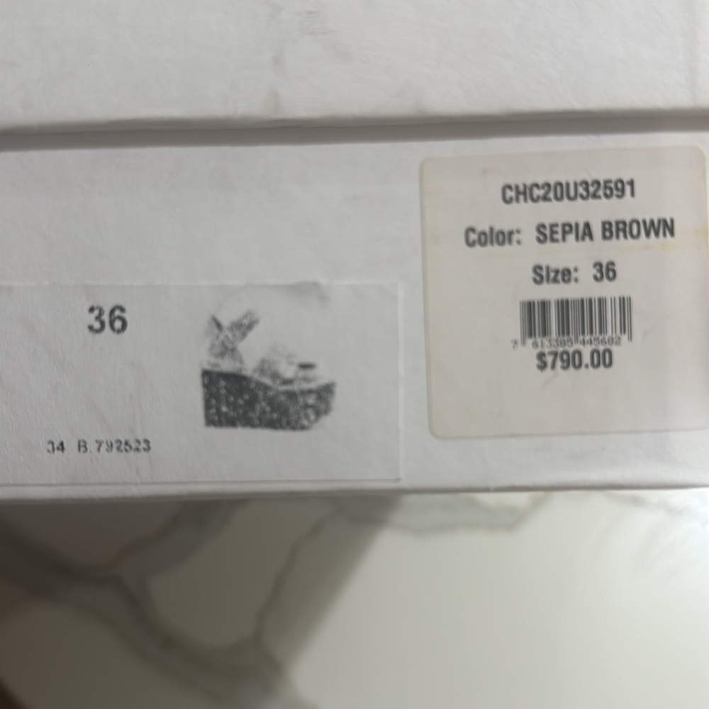 Chloé Candice Leather Wedge Platform Sandal - Picture 11 of 11